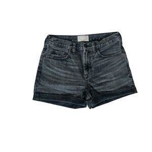 Everlane The Denim Short Black  Women's Size 26